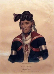 Mi-A-Qu-A, Miami Chief, 1827
